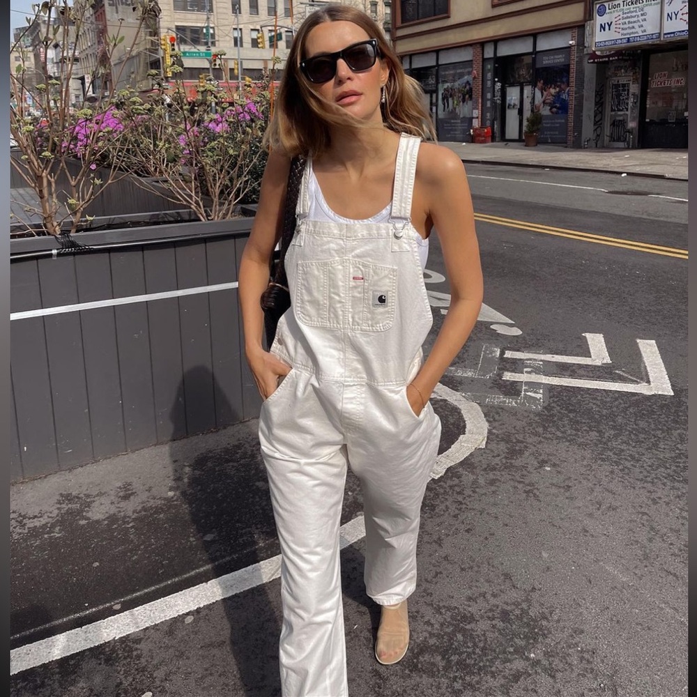 Carhartt WIP Women’s Bib Overall in Wax